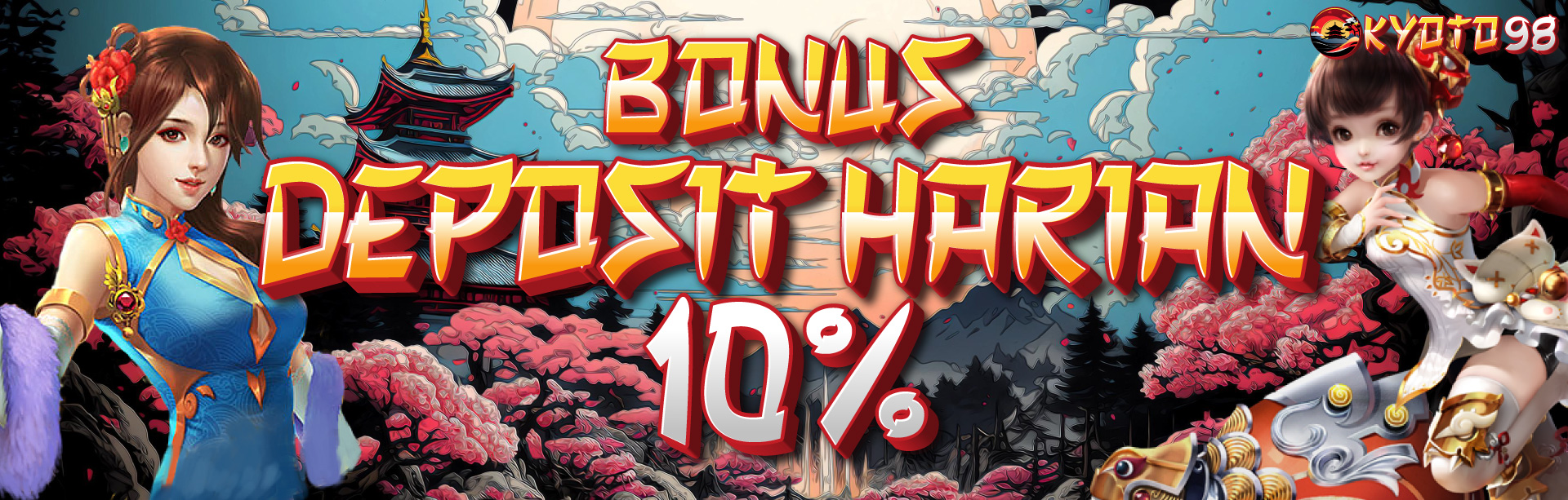 BONUS DEPOSIT HARIAN 10%