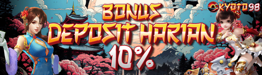 Bonus Deposit Harian 10%